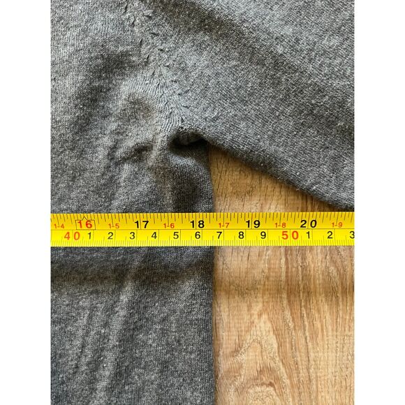 TWIN SET Simone Barbieri Gray Cashmere Blend Cardigan Sweater Women's Sz Medium - Picture 9 of 10